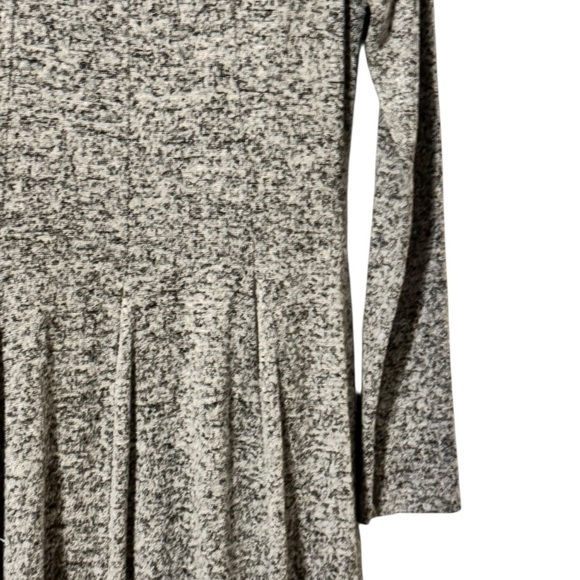 Anthropology Dolan Fit and Flare Dress Gray Long Sleeve Womens Size Small - Picture 4 of 15